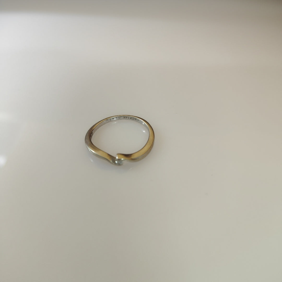 ANILLITO ORO BLANCO 14 K 1,70 GRMS (SEMINUEVO)