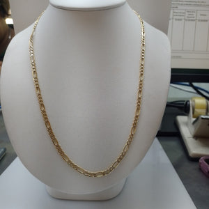 CADENA ORO, RODIADO 14 K 8.3 GRMS (SEMINUEVO)