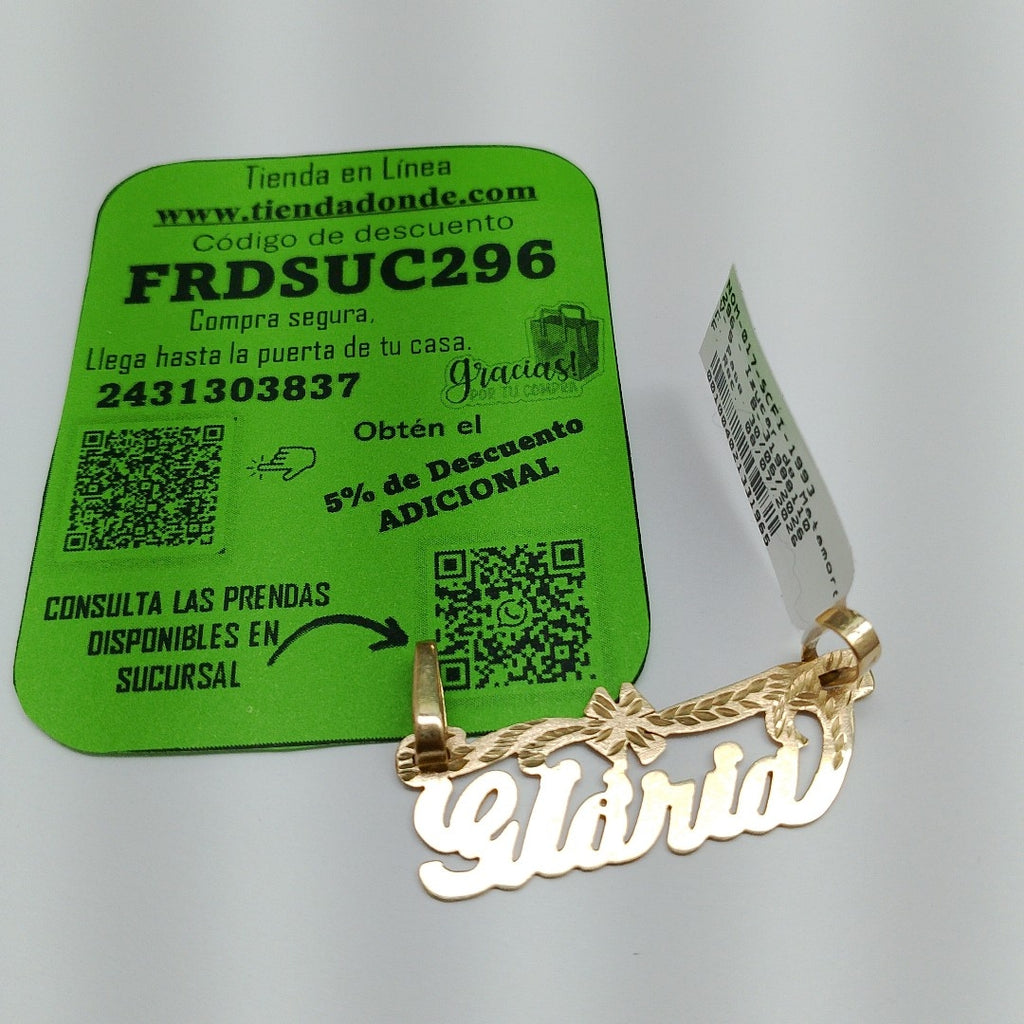 DIJE ORO 14 K 3.1 GRMS (SEMINUEVO)