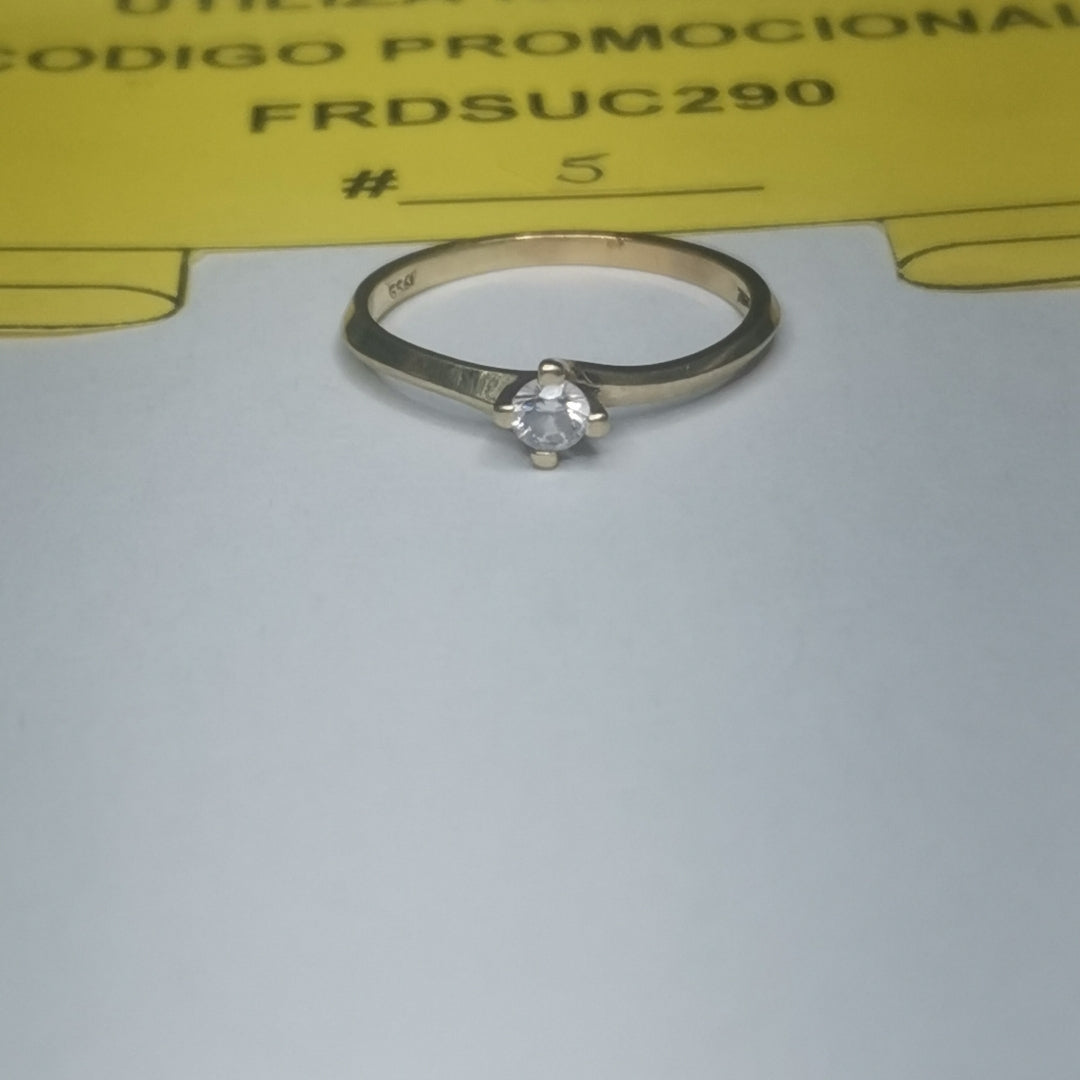 SOLITARIO ORO 10 K 1 GRMS (SEMINUEVO)