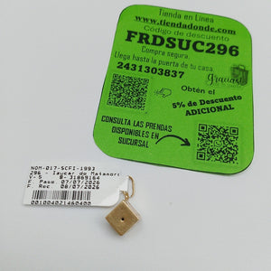 DIJE ORO 14 K 1,20 GRMS (SEMINUEVO)