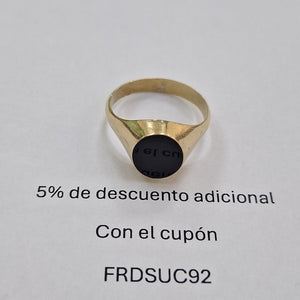 K1 2,80 GRMS 18 K ESPECIFICACIONES COMPLEMENTARIAS ANILLO CON PIEDRA DE COLOR NE (SEMINUEVO)