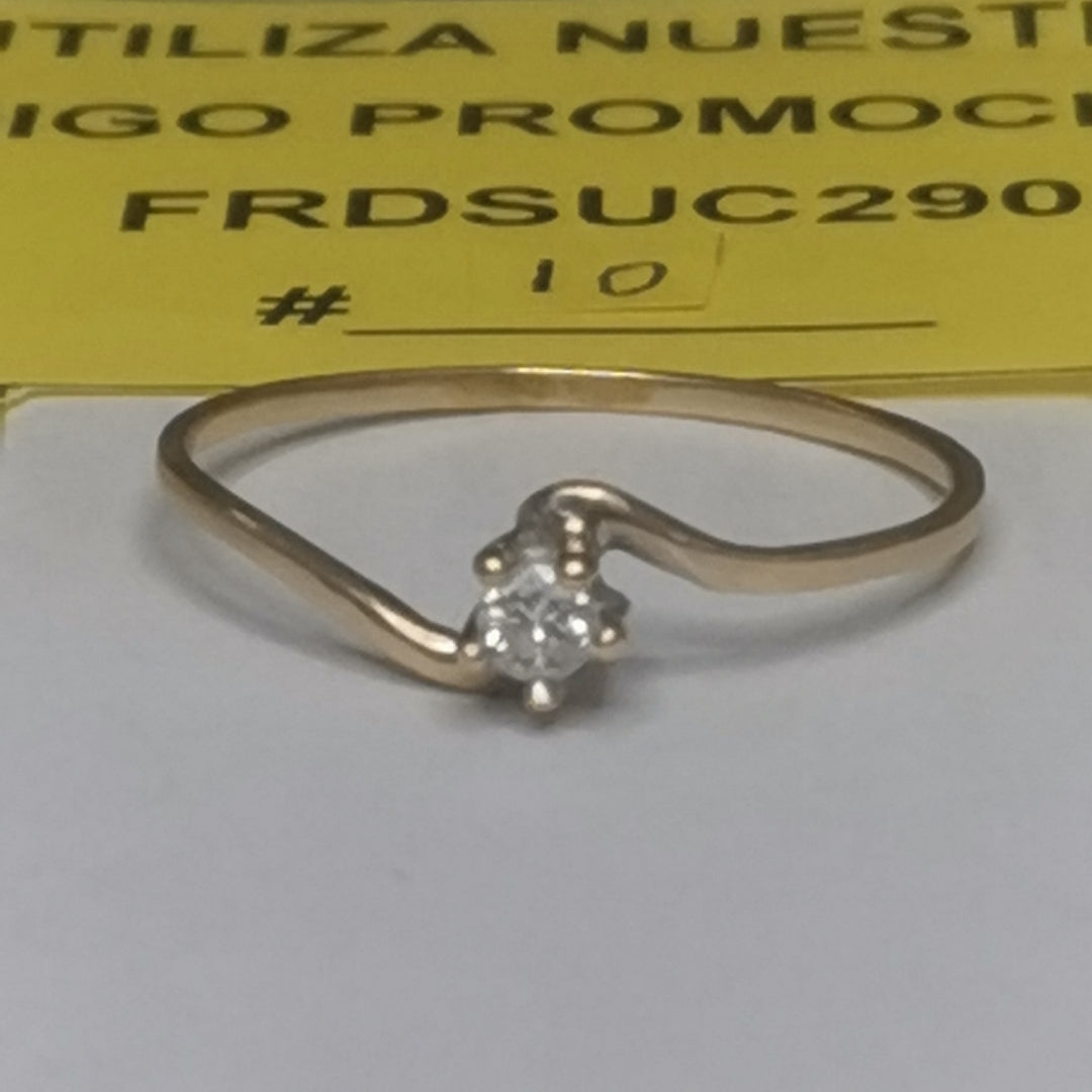 ANILLITO ORO 14 K 1.2 GRMS (SEMINUEVO)