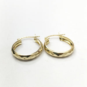 ARRACADAS PAR ORO 10 K 1.6 GRMS (SEMINUEVO)