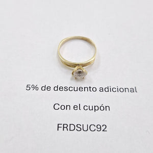 ANILLITO ORO 10 K 1.7 GRMS (SEMINUEVO)