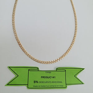 CADENA ORO 10 K 8.4 GRMS (SEMINUEVO)