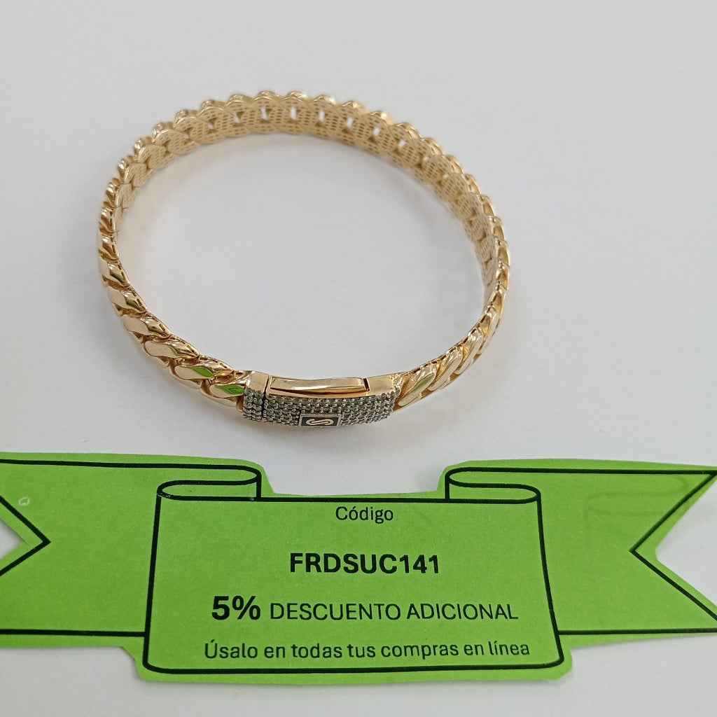 PULSERA RIGIDA ORO 10 K 11.1 GRMS (SEMINUEVO)