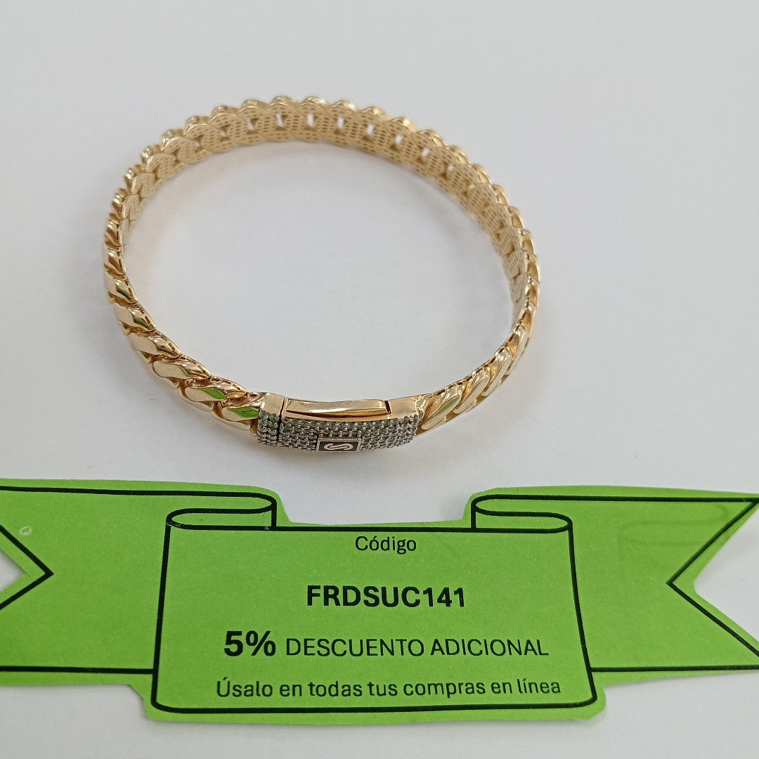 PULSERA RIGIDA ORO 10 K 11.1 GRMS (SEMINUEVO)