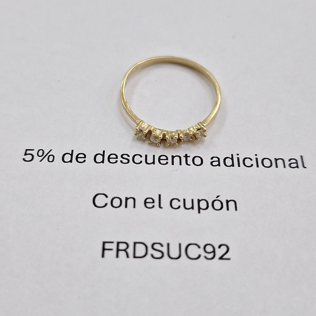 ANILLITO ORO 14 K 1.1 GRMS (SEMINUEVO)