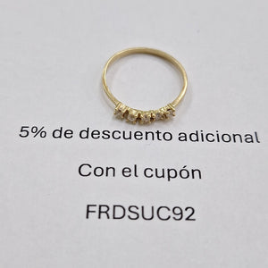 ANILLITO ORO 14 K 1.1 GRMS (SEMINUEVO)