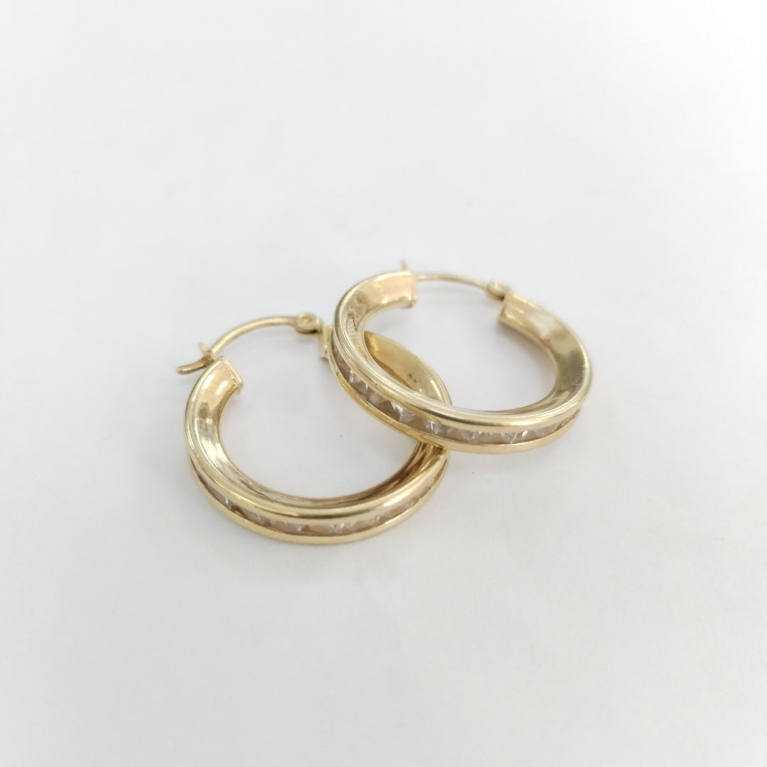 ARRACADAS PAR ORO 10 K 4,50 GRMS (SEMINUEVO)