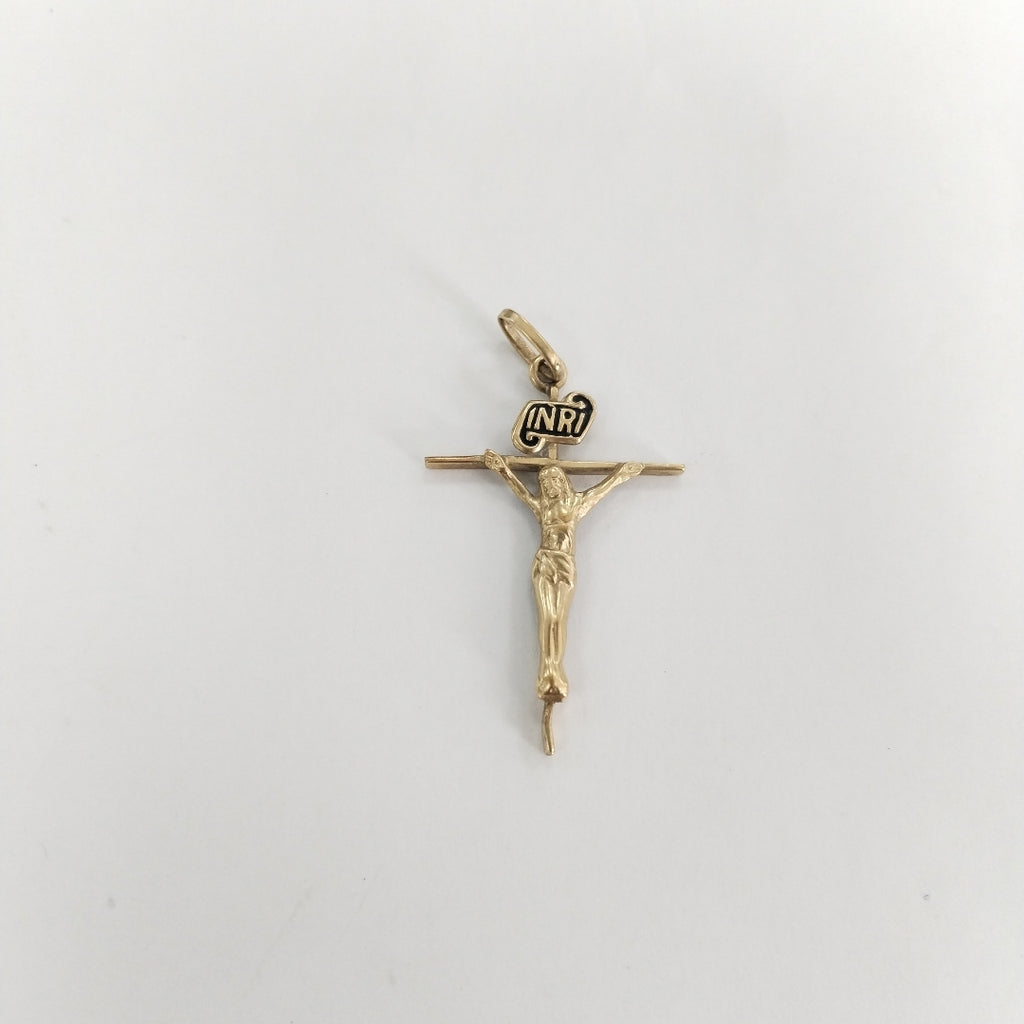 CRUCIFIJO ORO 10 K 1,70 GRMS (SEMINUEVO)