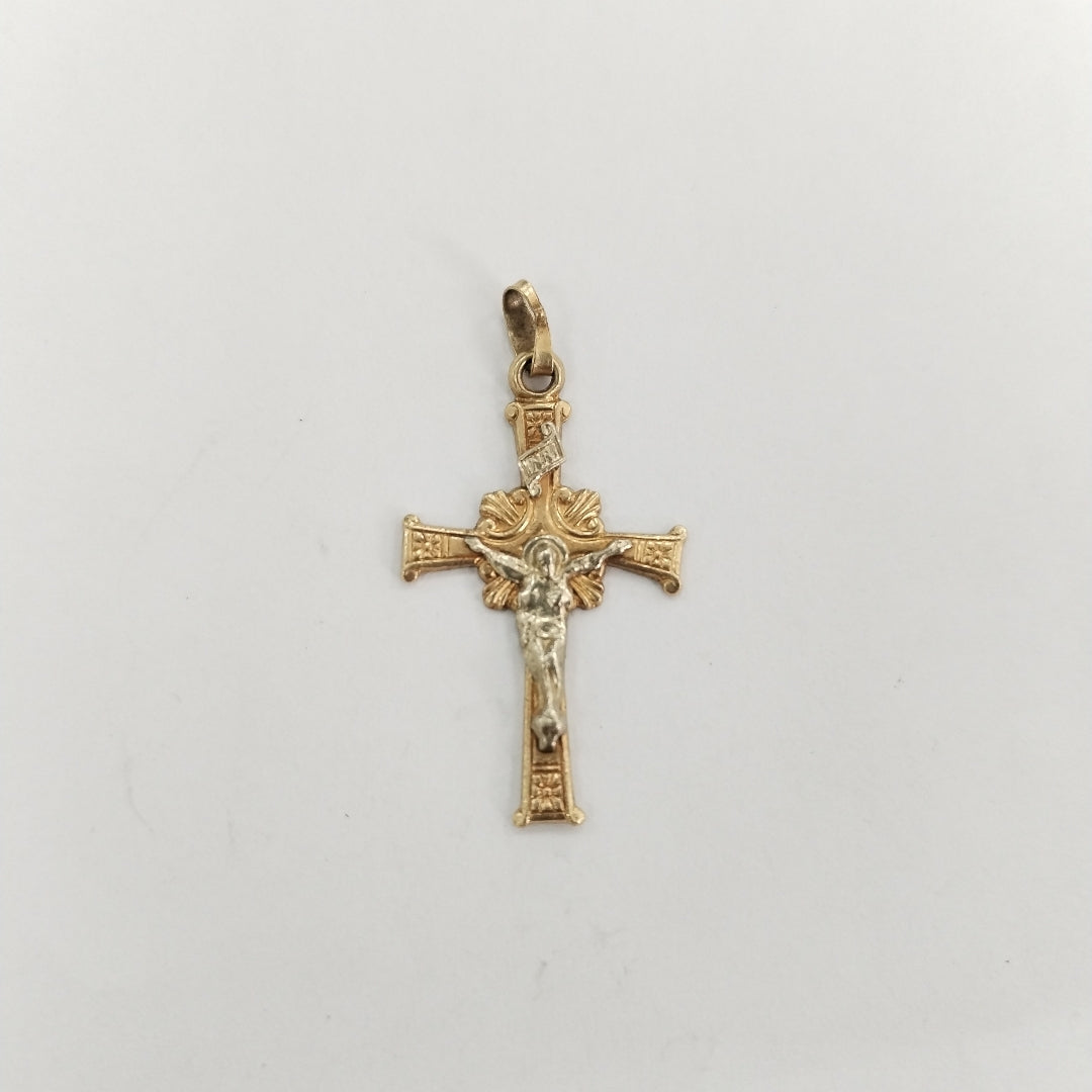 CRUCIFIJO ORO 10 K 1,60 GRMS (SEMINUEVO)