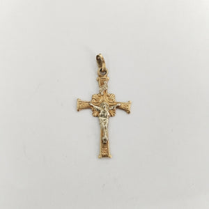 CRUCIFIJO ORO 10 K 1,60 GRMS (SEMINUEVO)