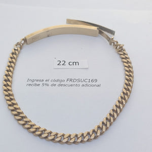 ESCLAVA ORO 10 K 17,80 GRMS (SEMINUEVO)