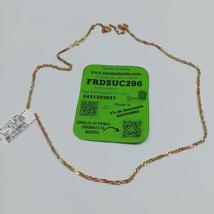 CADENA ORO 10 K 4.9 GRMS (SEMINUEVO)