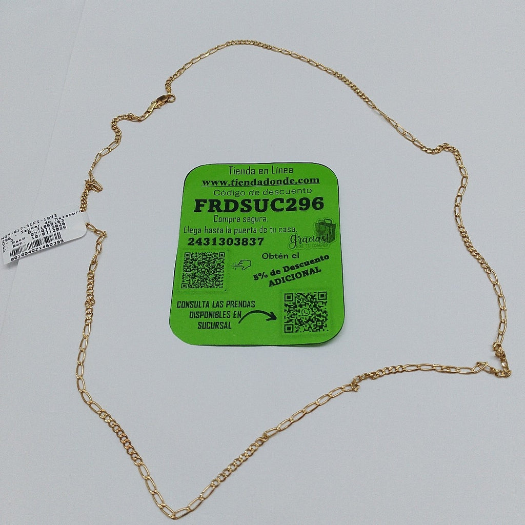 CADENA ORO 14 K 5,50 GRMS (SEMINUEVO)