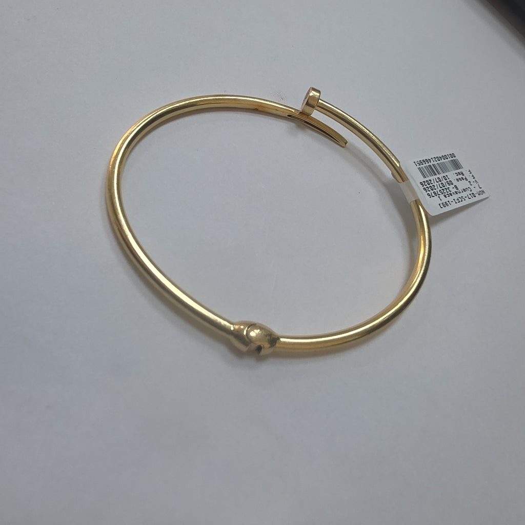 PULSERA RIGIDA ORO 14 K 8,90 GRMS (SEMINUEVO)