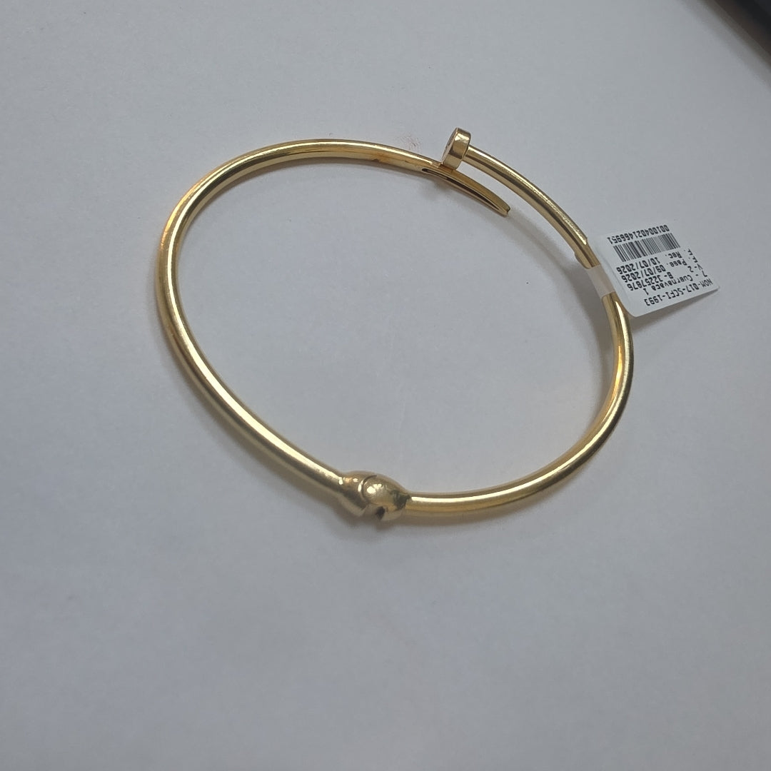 PULSERA RIGIDA ORO 14 K 8,90 GRMS (SEMINUEVO)
