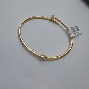 PULSERA RIGIDA ORO 14 K 8,90 GRMS (SEMINUEVO)