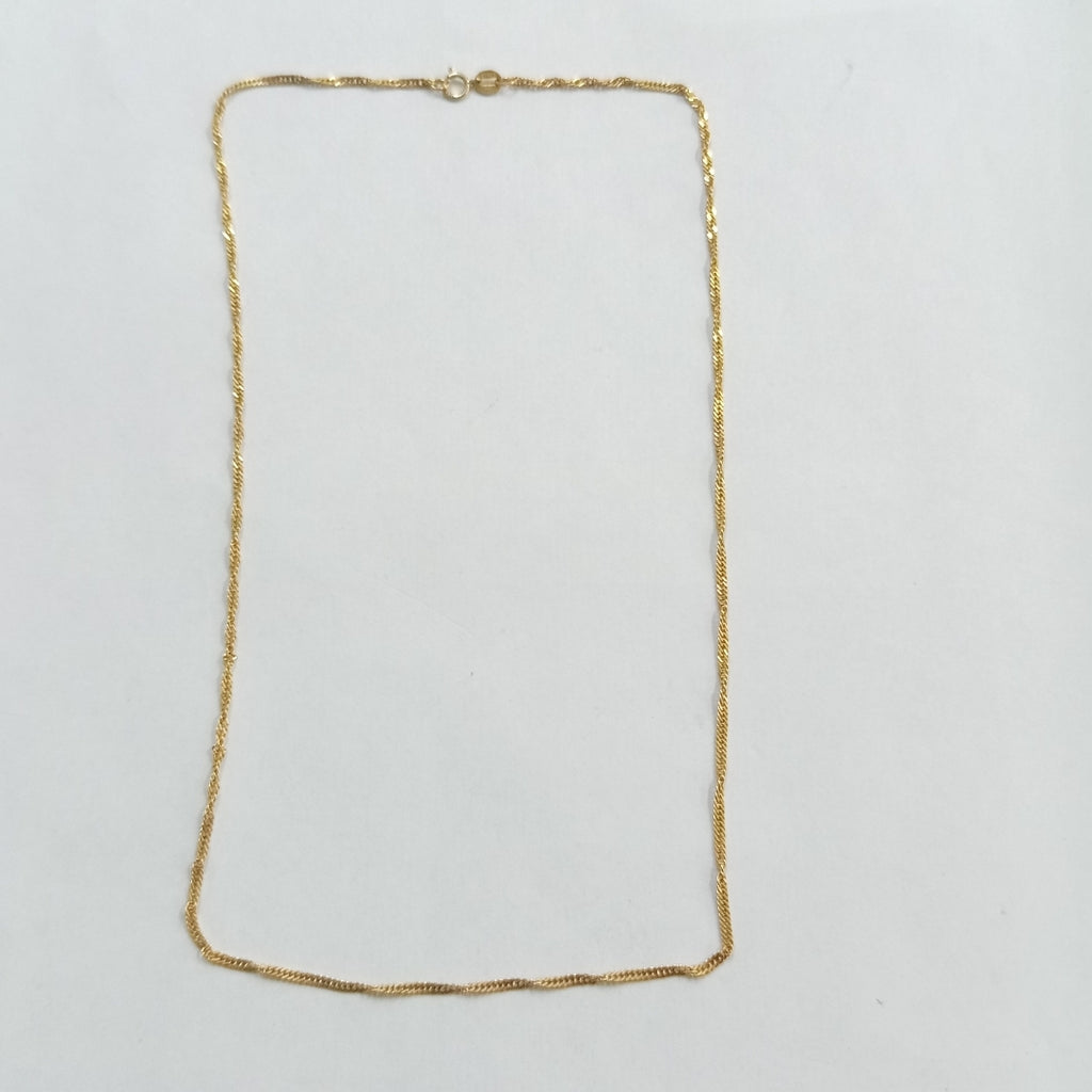 CADENA ORO 10 K 2.1 GRMS (SEMINUEVO)