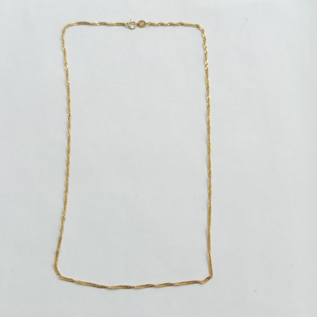 CADENA ORO 10 K 2.1 GRMS (SEMINUEVO)