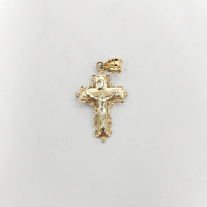 CRUCIFIJO ORO 14 K 0,80 GRMS (SEMINUEVO)