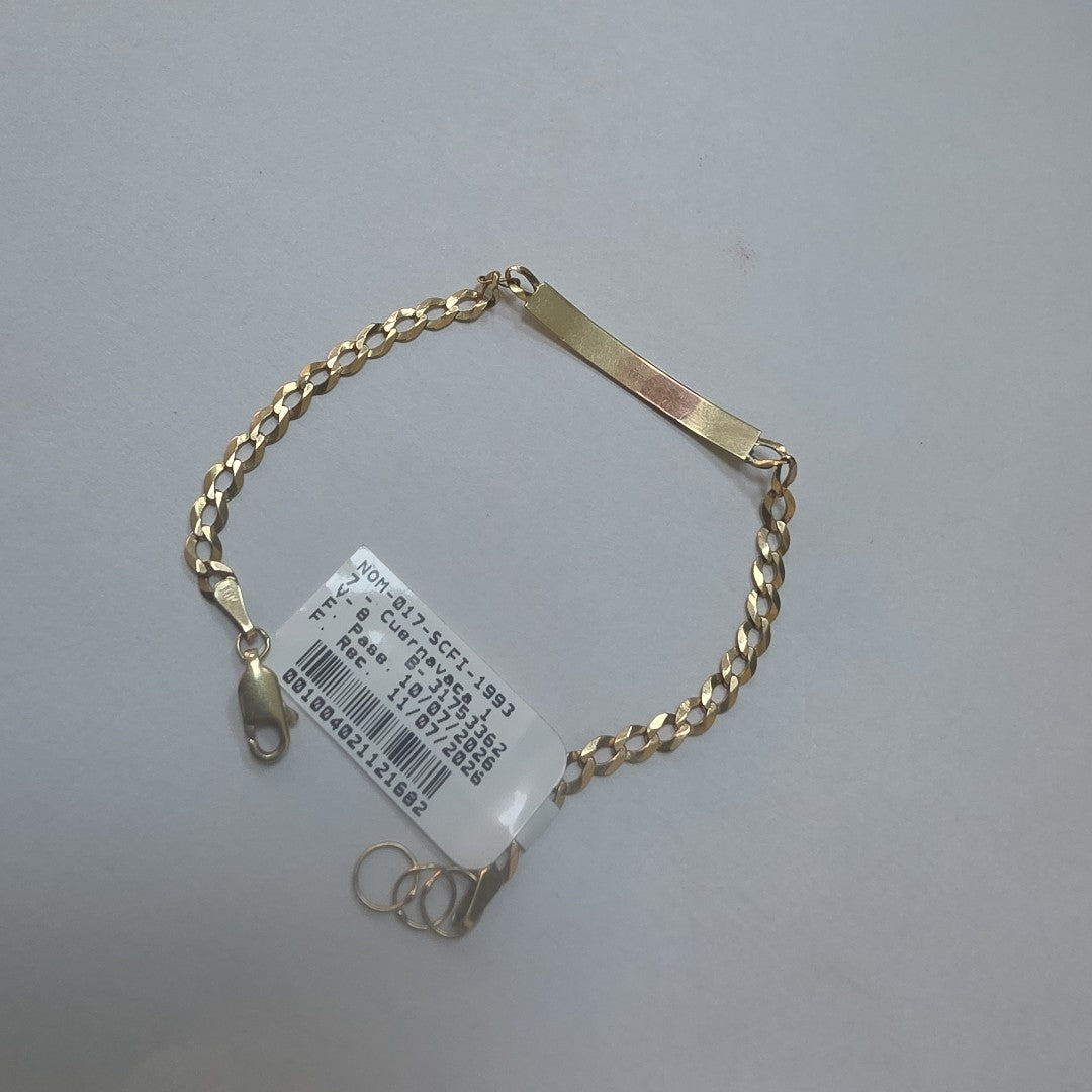 ESCLAVA ORO 10 K 2.9 GRMS (SEMINUEVO)