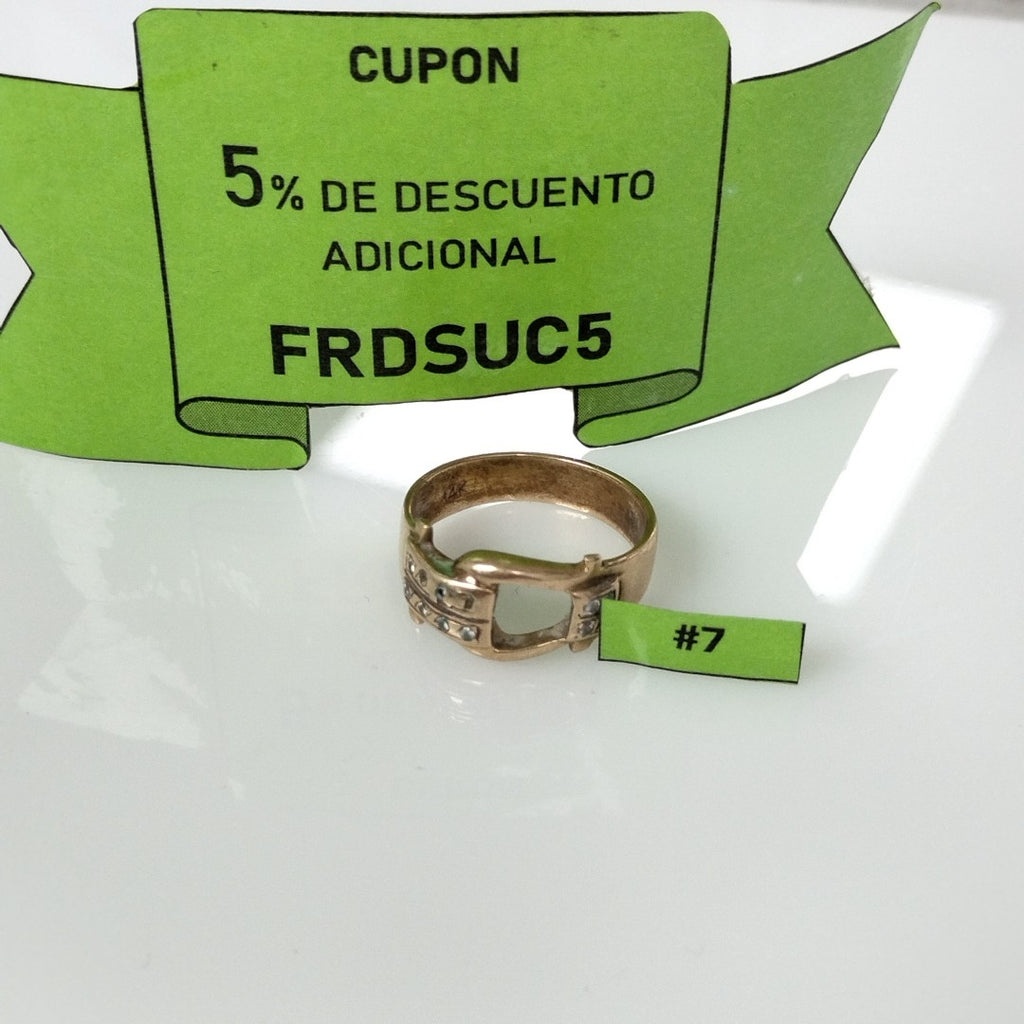 ANILLO ORO 14 K 4,10 GRMS (SEMINUEVO)