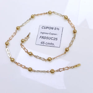 COLLAR ORO 14 K 11.5 GRMS (SEMINUEVO)