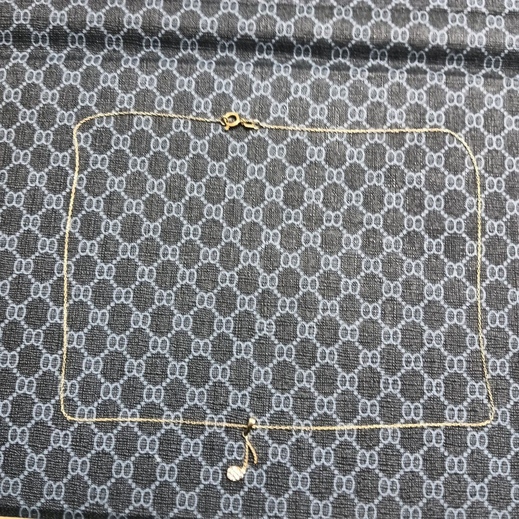 CADENA,DIJE ORO 10 K 1,40 GRMS (SEMINUEVO)