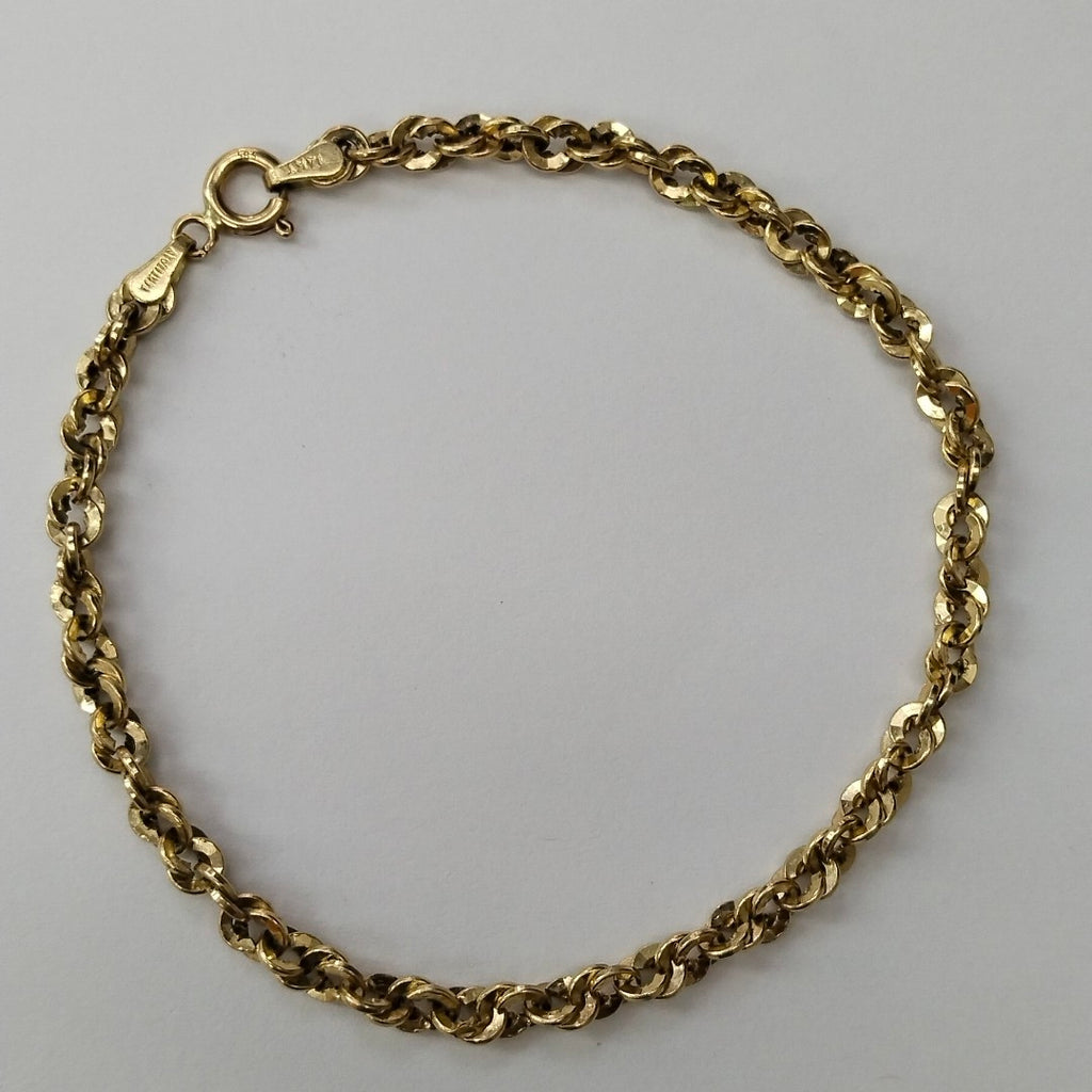 PULSERA ORO 14 K 2.9 GRMS (SEMINUEVO)