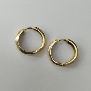 ARRACADAS PAR ORO 14 K 1.6 GRMS (SEMINUEVO)