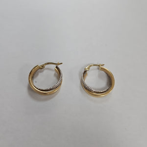 ARRACADAS PAR ORO 14 K 2,80 GRMS (SEMINUEVO)