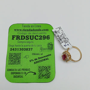 ANILLITO ORO 14 K 3.3 GRMS (SEMINUEVO)
