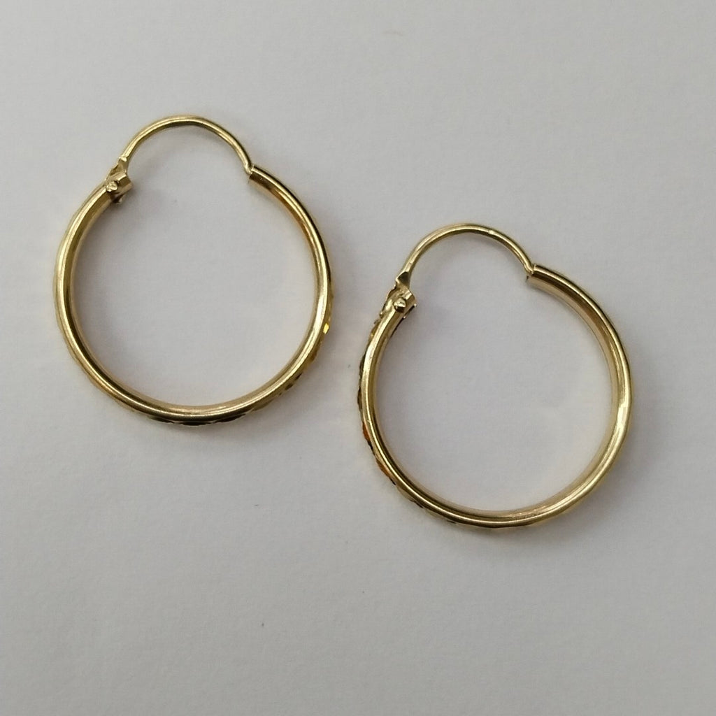 ARRACADAS PAR ORO 10 K 1.4 GRMS (SEMINUEVO)