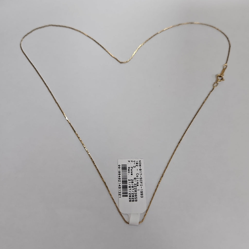 GARGANTILLA ORO 14 K 1,50 GRMS (SEMINUEVO)