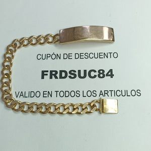 ESCLAVA ORO 8 K 22.6 GRMS (SEMINUEVO)