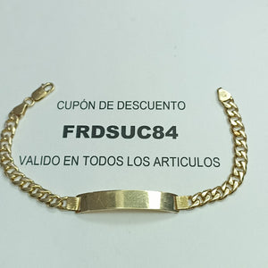 ESCLAVA ORO 14 K 19.1 GRMS (SEMINUEVO)