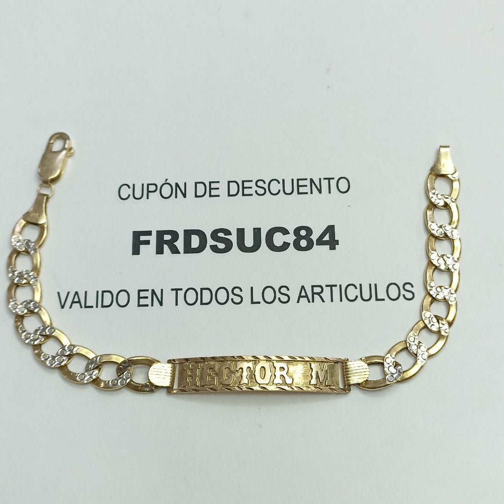 ESCLAVA ORO,RODIADO 14 K 13,00 GRMS (SEMINUEVO)