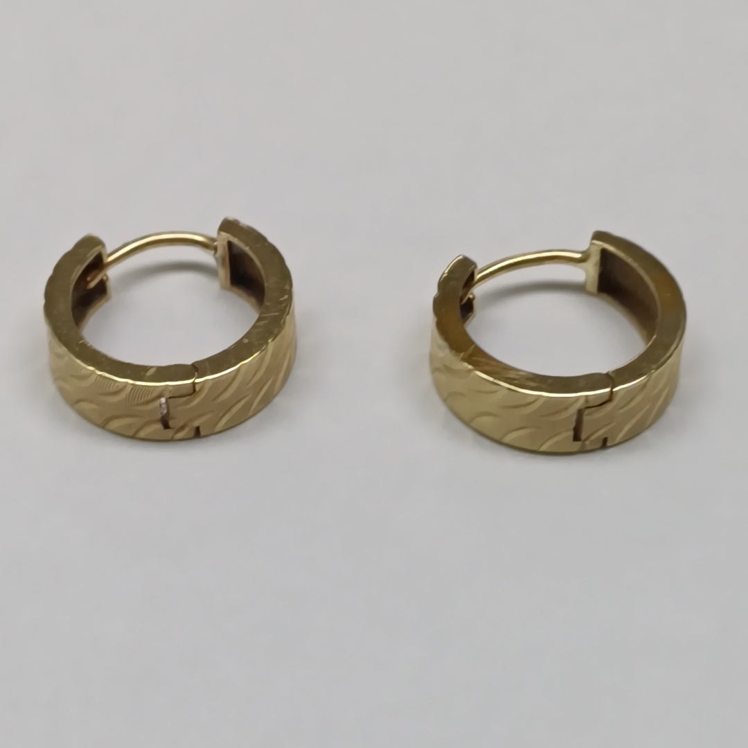 ARETES PAR ORO 14 K 2.8 GRMS (SEMINUEVO)
