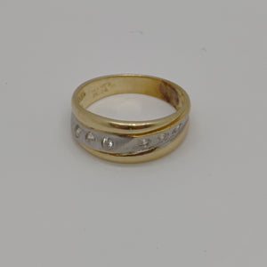 ANILLO ORO 10 K 3,50 GRMS (SEMINUEVO)