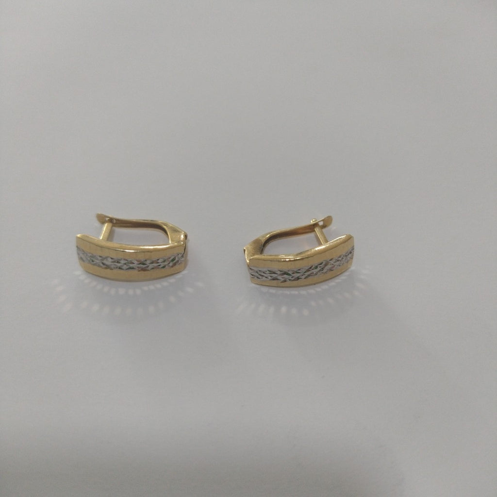 ARETES PAR ORO 14 K 1,80 GRMS (SEMINUEVO)