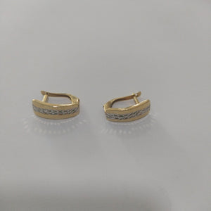 ARETES PAR ORO 14 K 1,80 GRMS (SEMINUEVO)