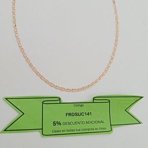CADENA ORO 10 K 2.1 GRMS (SEMINUEVO)