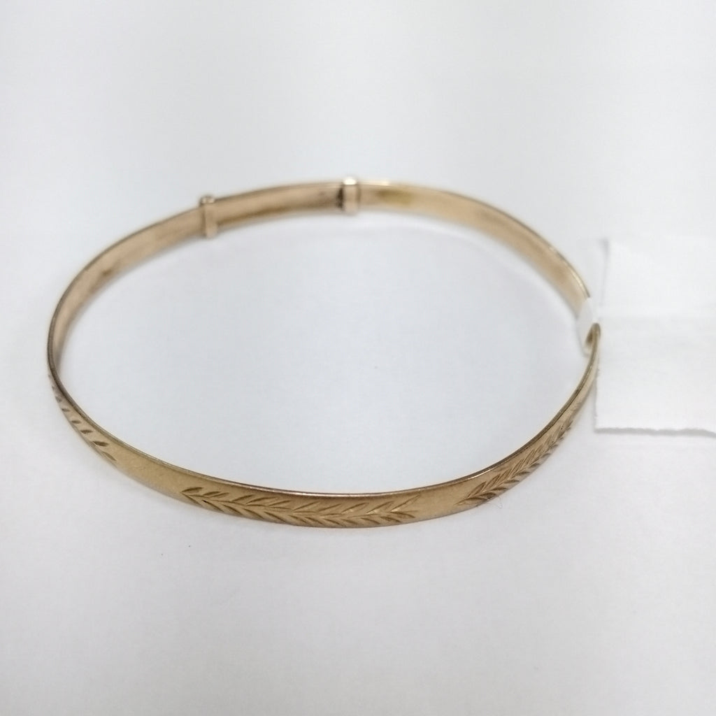 PULSERA RIGIDA ORO 10 K 7.1 GRMS (SEMINUEVO)