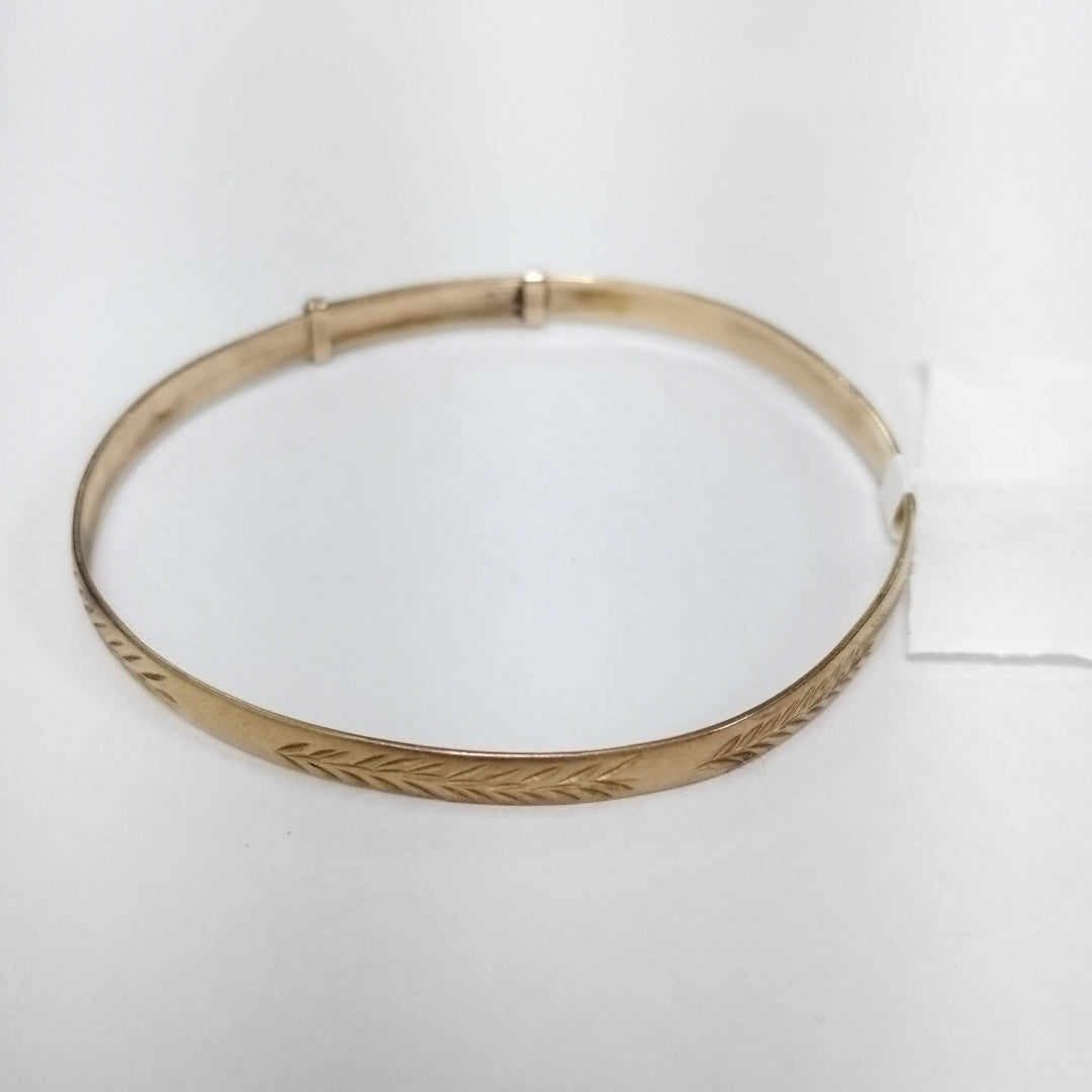 PULSERA RIGIDA ORO 10 K 7.1 GRMS (SEMINUEVO)