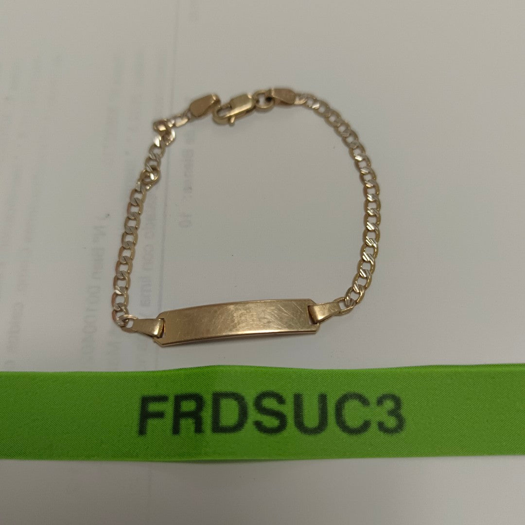 ESCLAVA ORO 14 K 2.5 GRMS (SEMINUEVO)