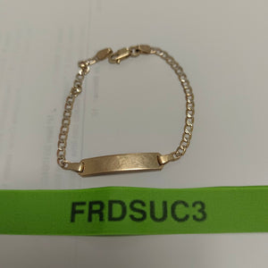 ESCLAVA ORO 14 K 2.5 GRMS (SEMINUEVO)