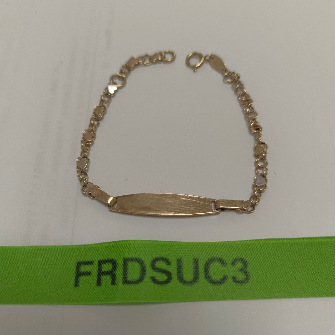 ESCLAVA ORO 14 K 2.2 GRMS (SEMINUEVO)